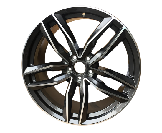 20" VAG2 in Gloss Black Machined