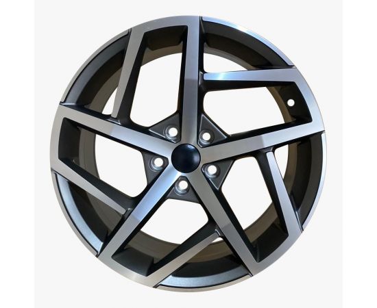 19" VW Dallas Style Wheel in Gunmetal