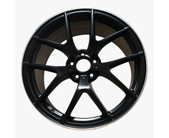 18" Mercedes AMG 507 Edition Style Wheels in Matte Black Machined Lip