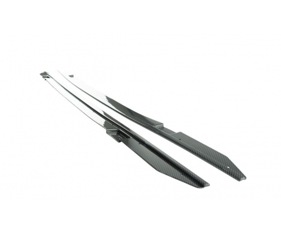Sideskirt Extensions in Carbon Style for F21/F22/F23 BMW - FIts M-Sport