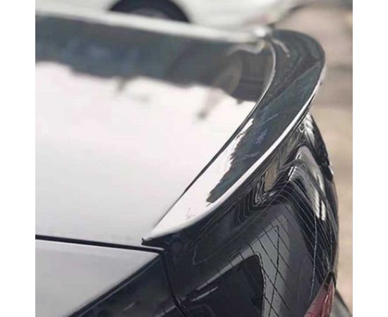 Rear Spoiler Style 1 in Gloss Black for Audi A4 (B9 2019+) - Fits Facelift Saloon