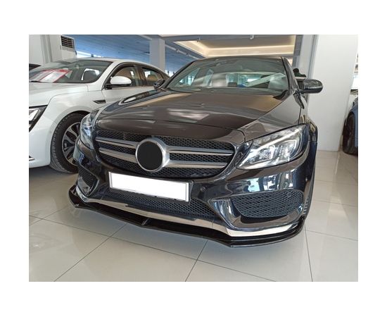 Front Lip Brabus Style for Mercedes C Class W205 (2015-2018)