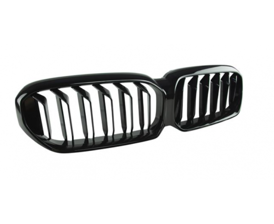 (Without front sensor) Kidney Grill Set in Gloss Black with Double Spokes for G30/G31/G38 LCI FACELIFT- Fits all Models