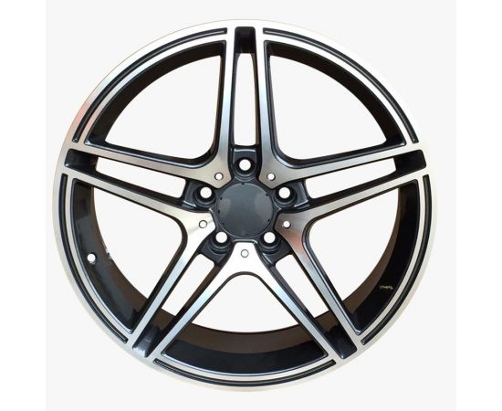 19" Mercedes A Style AMG Style Wheels in Gunmetal Machined Face (Wider Rears)